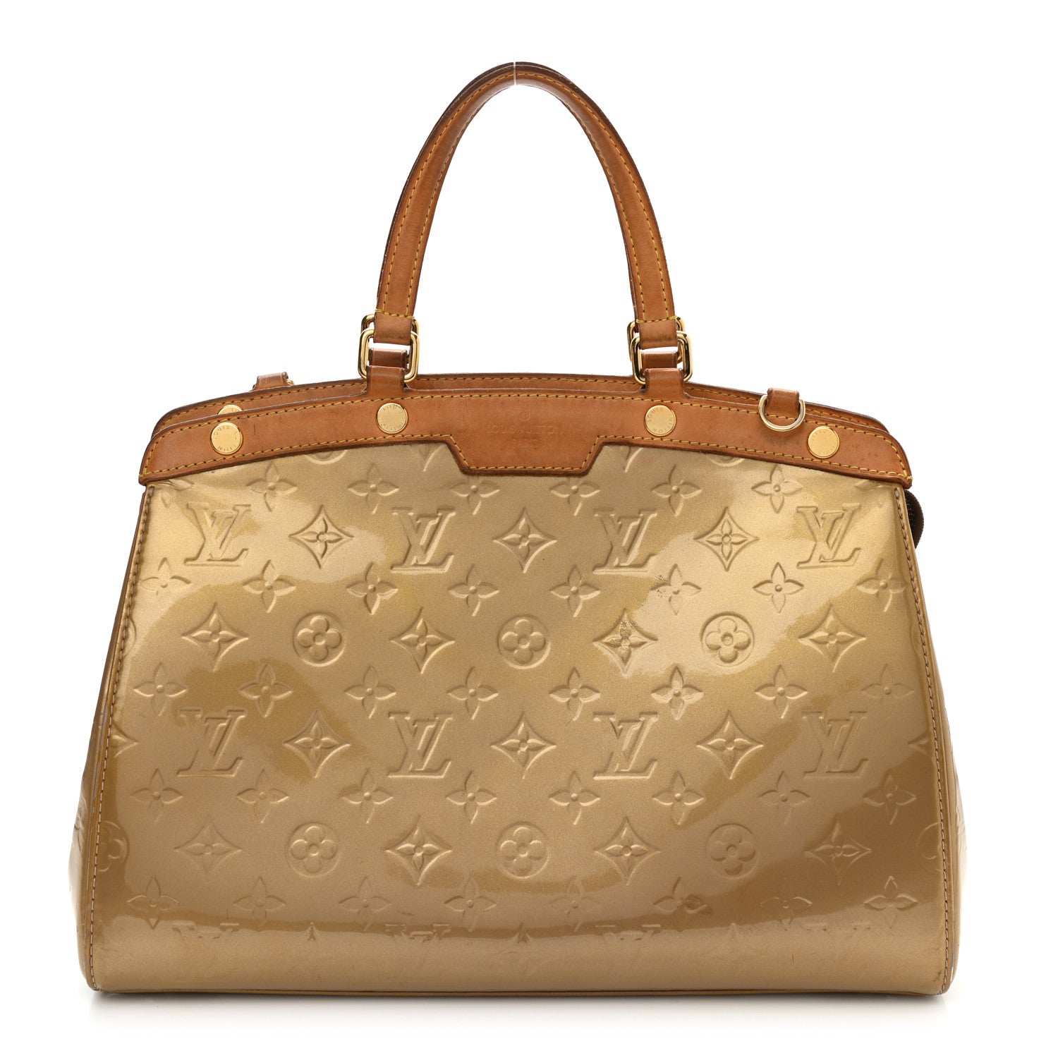 Louis Vuitton Vernis Brea GM Beige Poudre 1 of 13