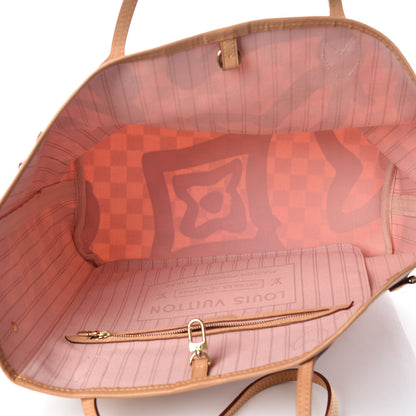 Louis Vuitton Damier Azur Tahitienne Neverfull MM 8 of 13