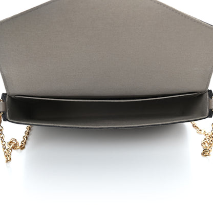 Louis Vuitton Empreinte Pochette Felicie Chain Wallet Tourterelle 5 of 5