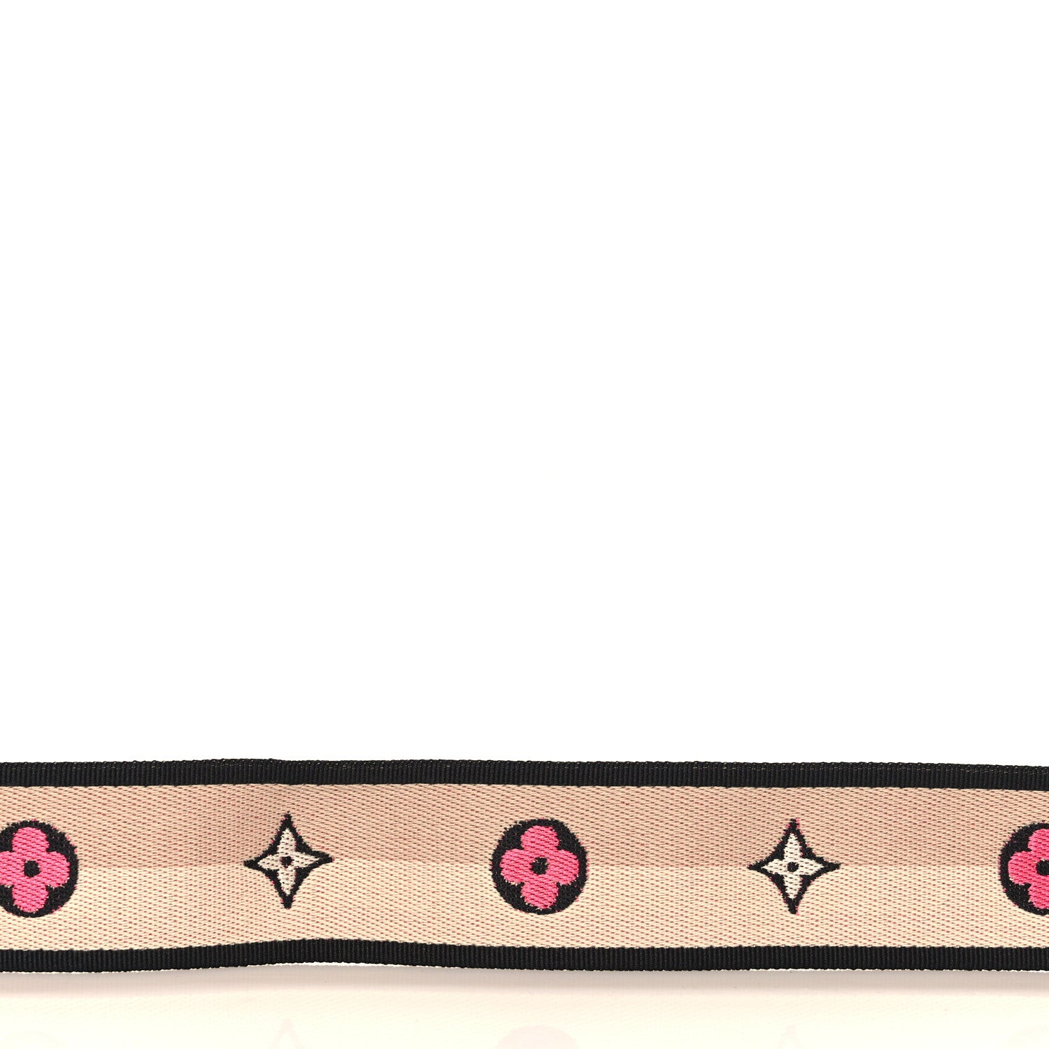 Louis Vuitton Jacquard Speedy Bandouliere 20 Shoulder Strap Black 4 of 5