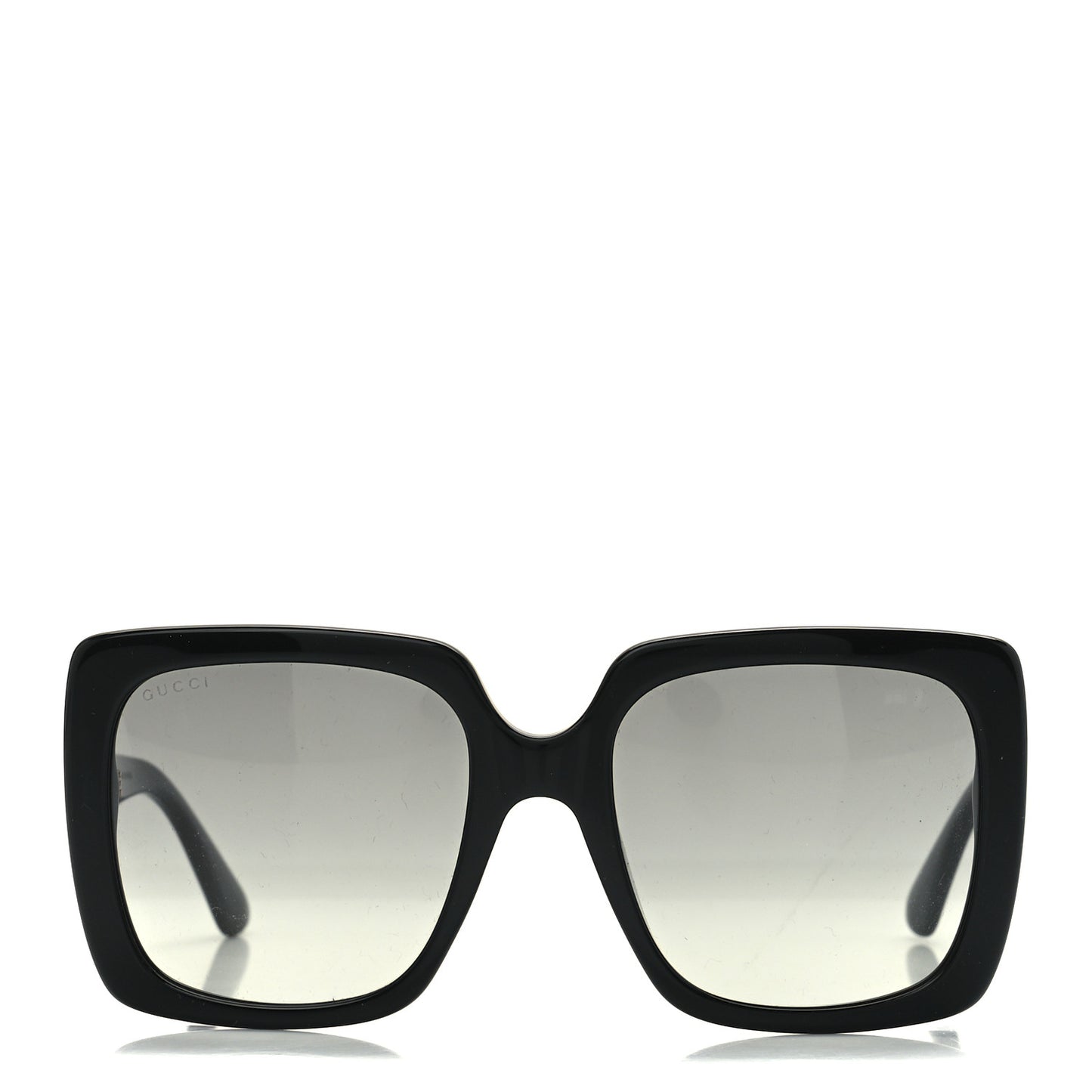 Acetate Square Frame Sunglasses GG0148S Black