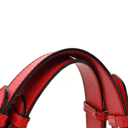 Gucci Monogram Medium Valentine Top Handle Bag Red 14 of 15
