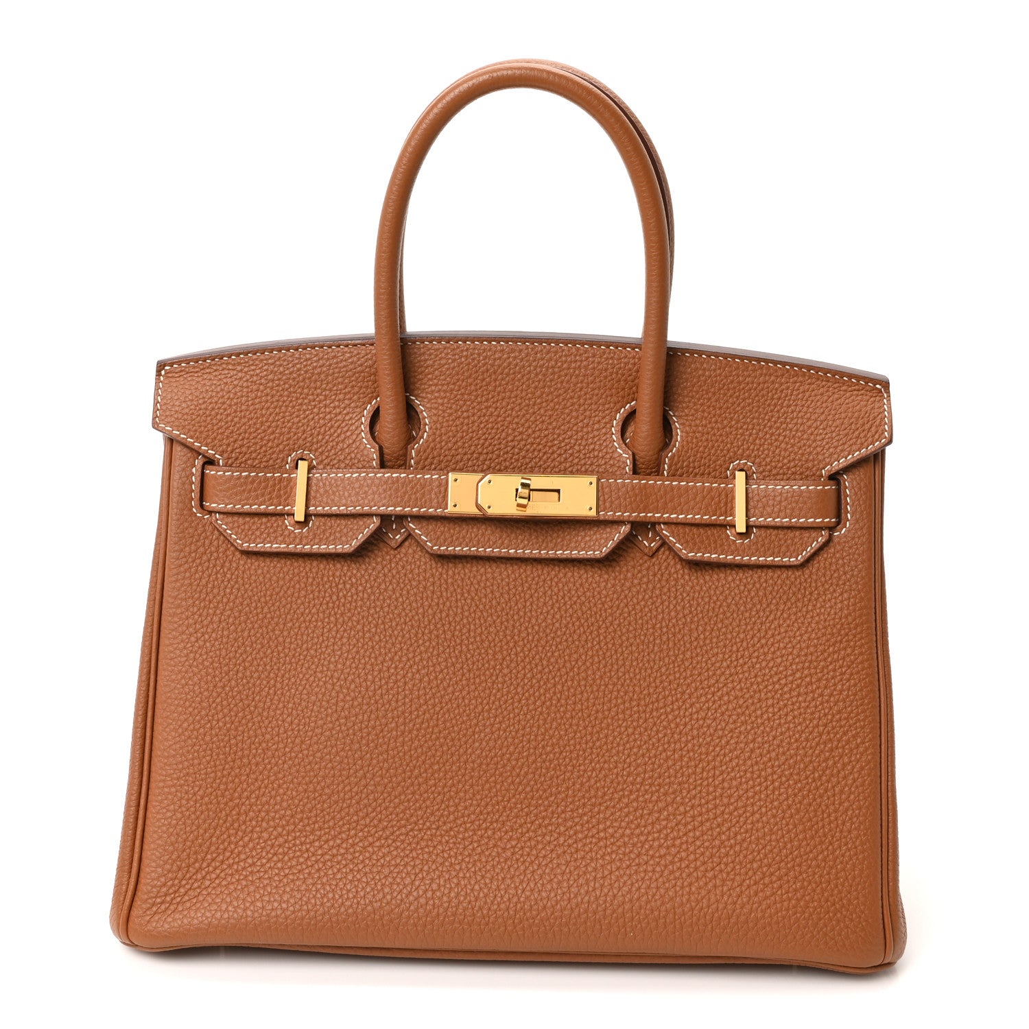 Hermes Togo BIRKIN 30 Gold 1 of 19