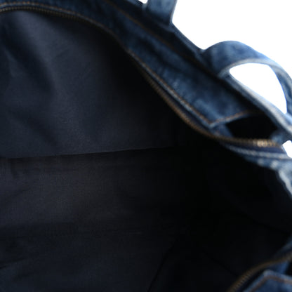 Telfar Denim Medium Shopping Bag Blue 5 of 10