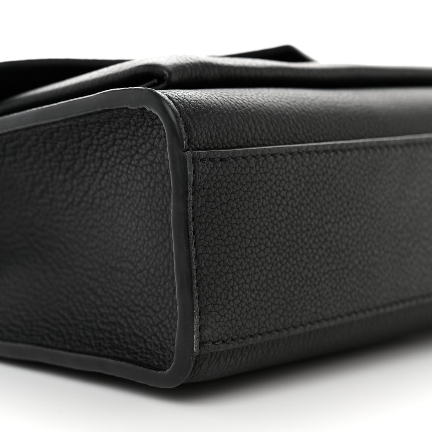 Soft Calfskin Mylockme Chain Bag BB Black