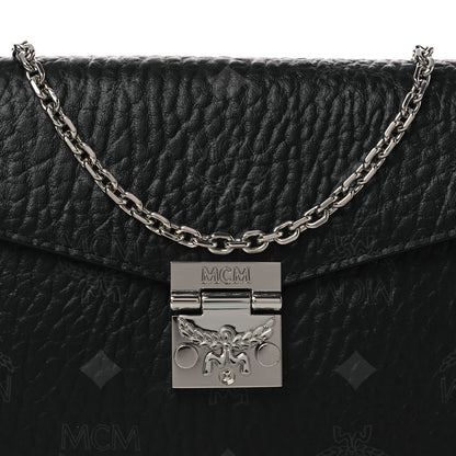MCM Visetos Medium Patricia Wallet On Chain Black 8 of 11