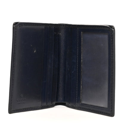 Gucci Monogram Bi-Fold Wallet Navy 5 of 8