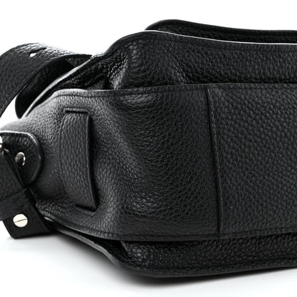 Proenza Schouler Calfskin Beacon Saddle Bag Black 9 of 13