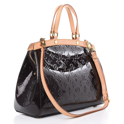 Louis Vuitton Vernis Brea MM Amarante 3 of 11