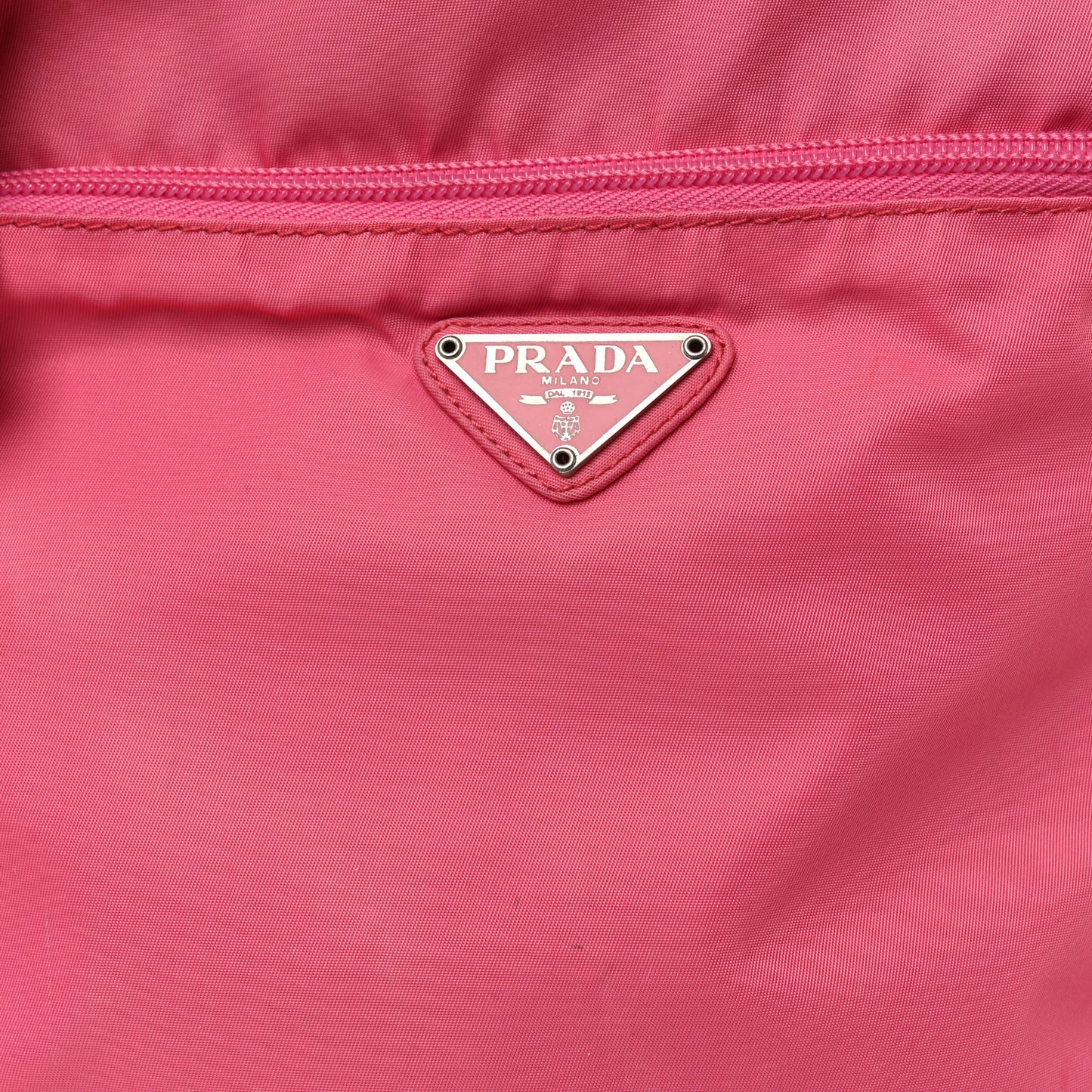 Nylon Messenger Bag Fuxia