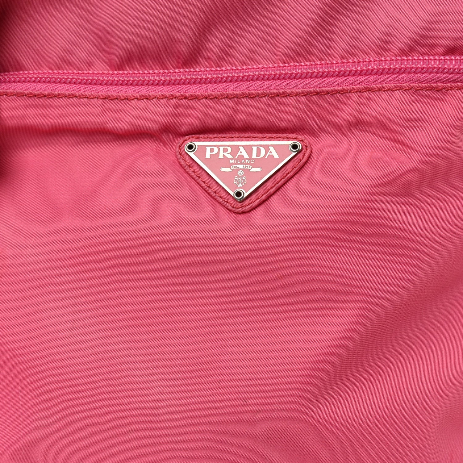 Prada Nylon Messenger Bag Fuxia 15 of 23