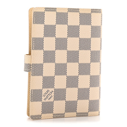 Louis Vuitton Damier Azur Small Ring Agenda Cover 3 of 9