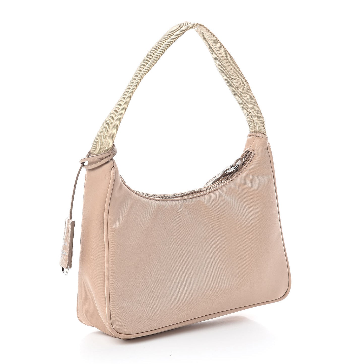 Re-Nylon Saffiano Mini Re-Edition 2000 Bag Cammeo