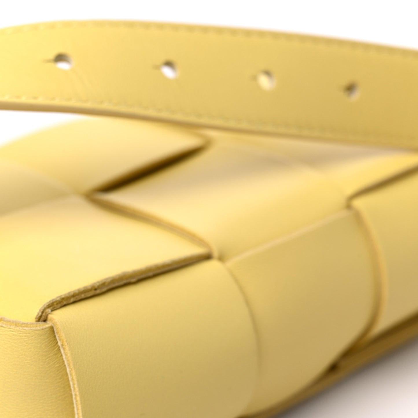 Nappa Maxi Intreccio The Belt Cassette Bag Butter