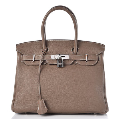 Hermes Togo Birkin 30 Etoupe 1 of 36