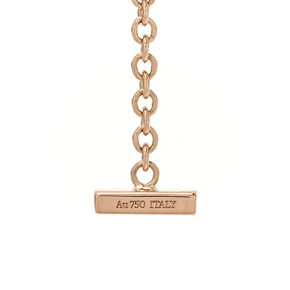 Tiffany 18K Rose Gold T Smile Bracelet 4 of 4