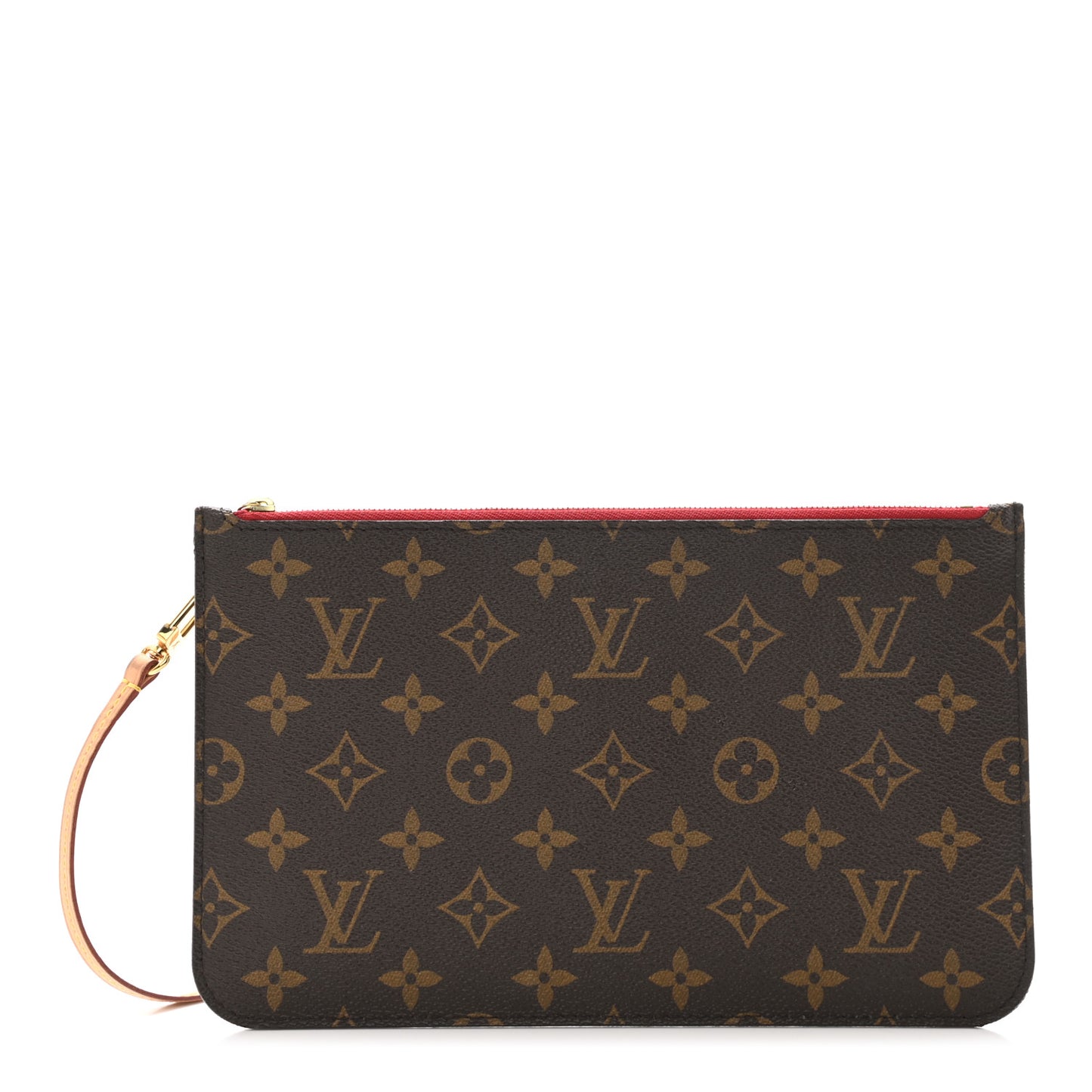 Monogram Neverfull MM GM Pochette Cherry