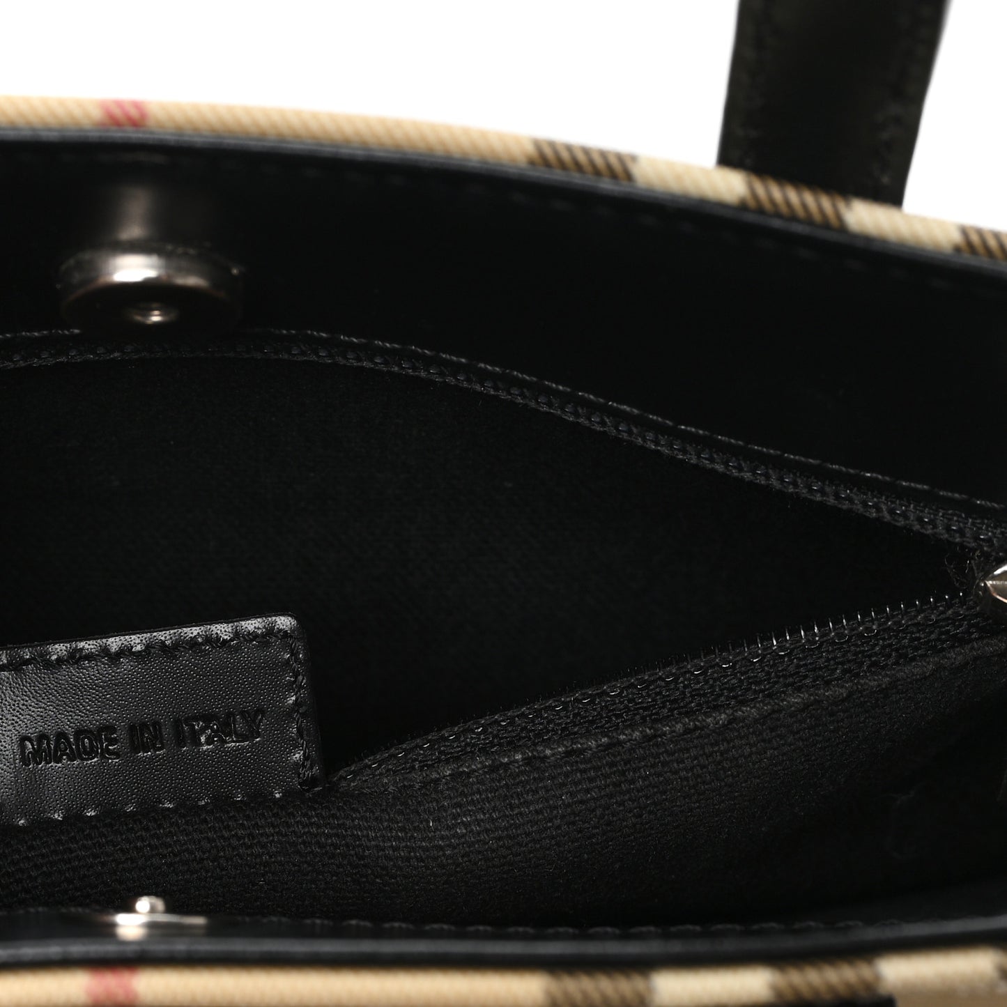 House Check Regent Tote Black