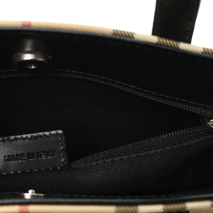 Burberry House Check Regent Tote Black 7 of 12