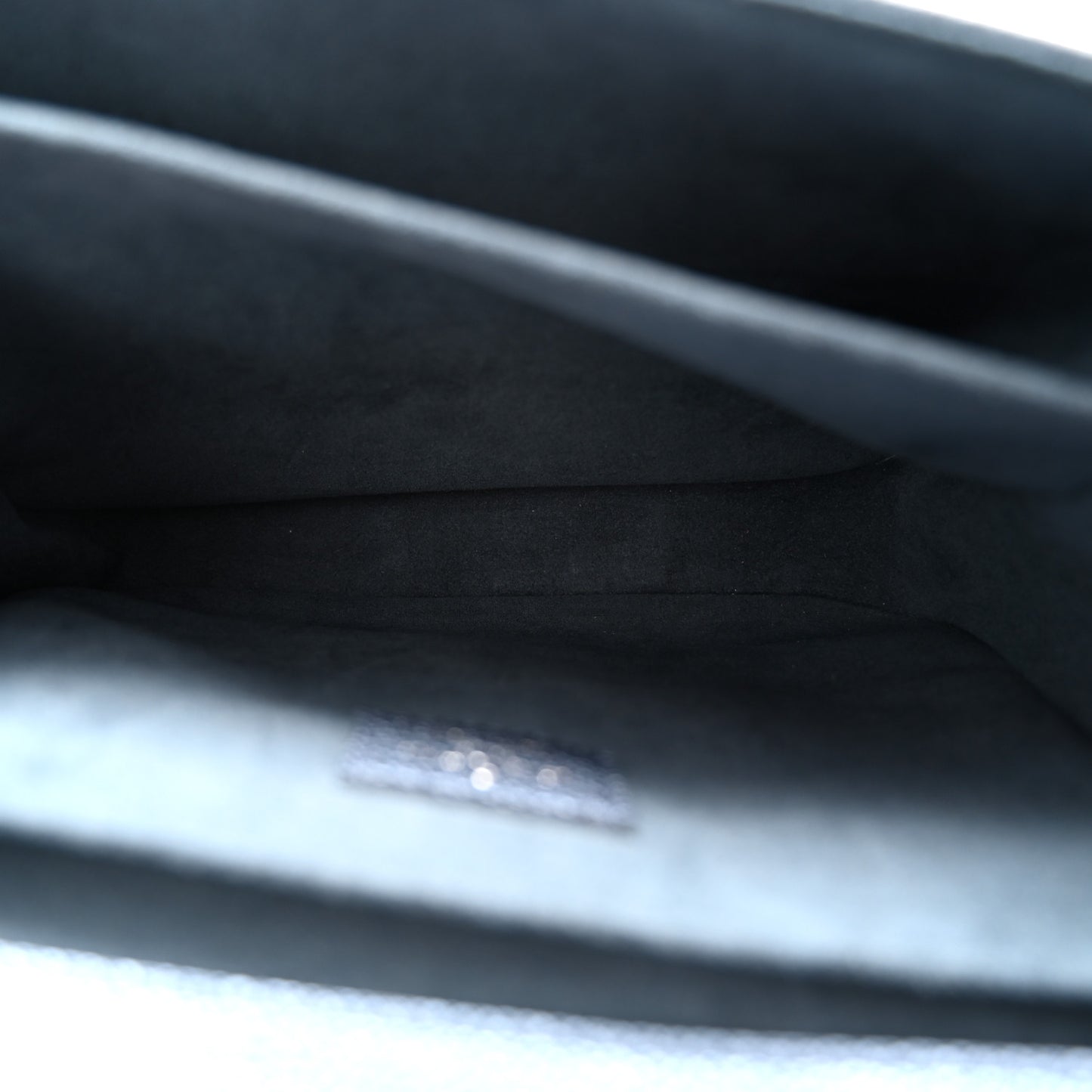 Metallic Empreinte Monogram Giant Pochette Metis Navy Nacre