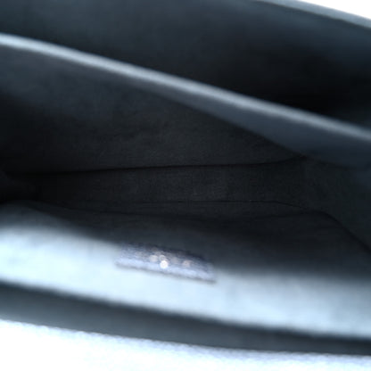 Louis Vuitton Metallic Empreinte Monogram Giant Pochette Metis Navy Nacre 5 of 9