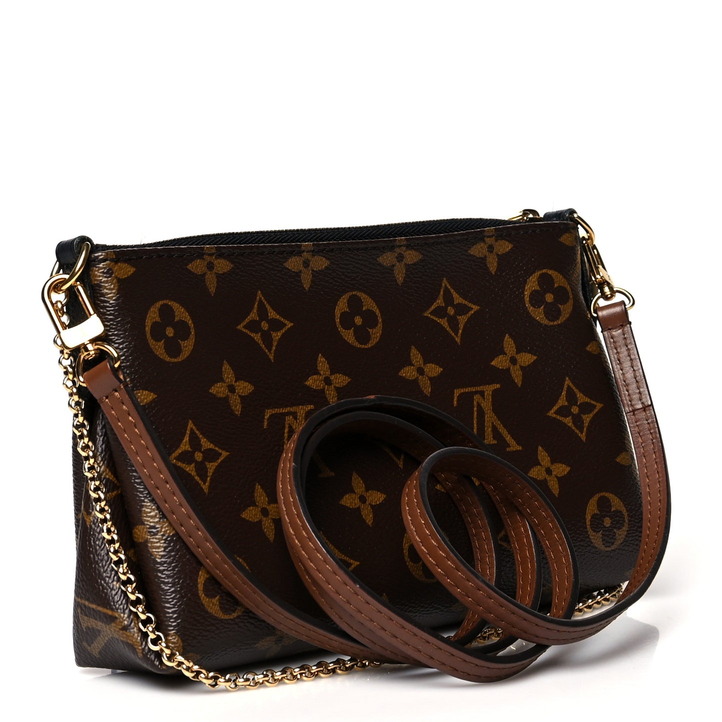 Monogram Pallas Clutch Black