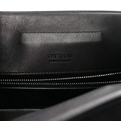 The Row Smooth Calfskin Peggy Bag Black 6 of 9
