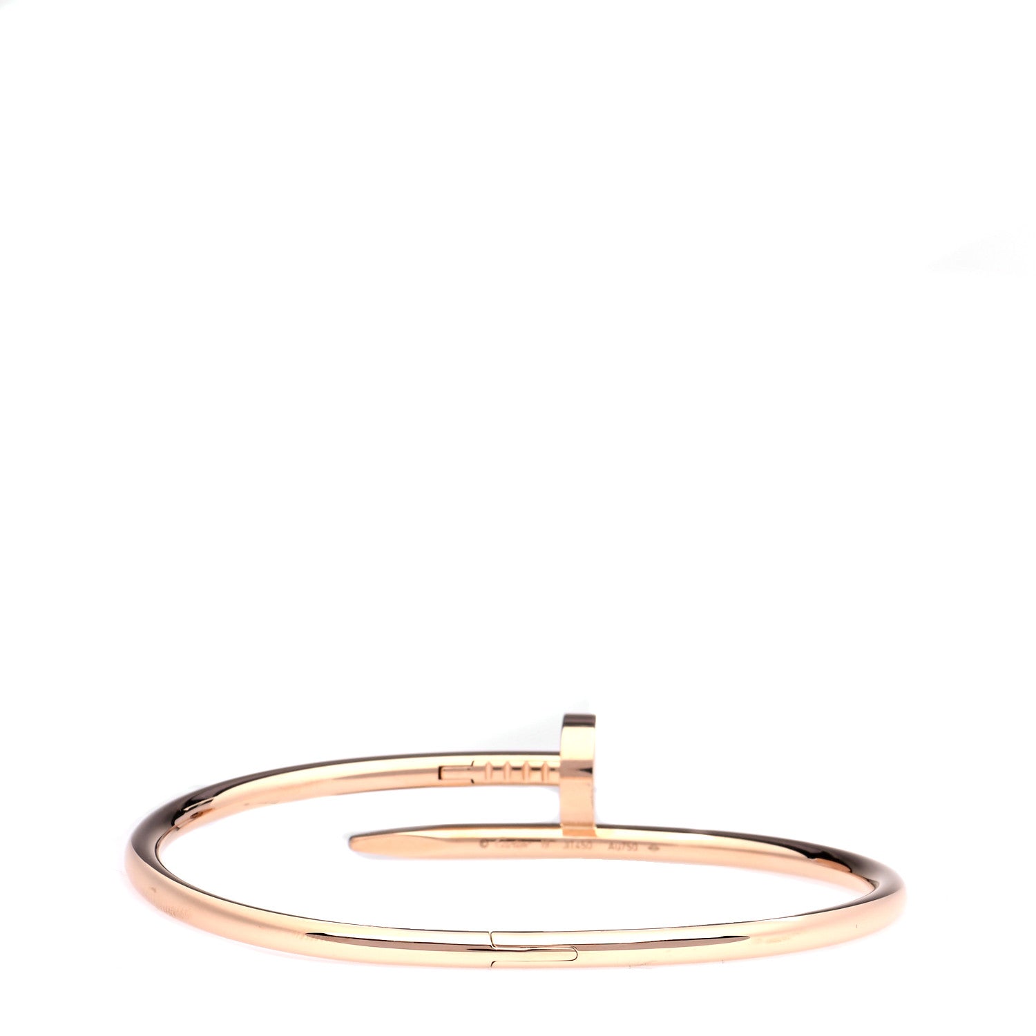 Cartier 18K Pink Gold Juste Un Clou Bracelet 19 3 of 8