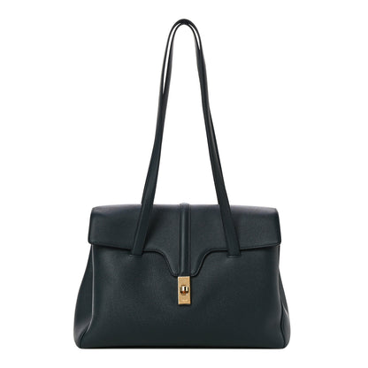 Celine Supple Grained Calfskin Medium Soft 16 Bag Navy Blue 1 of 10