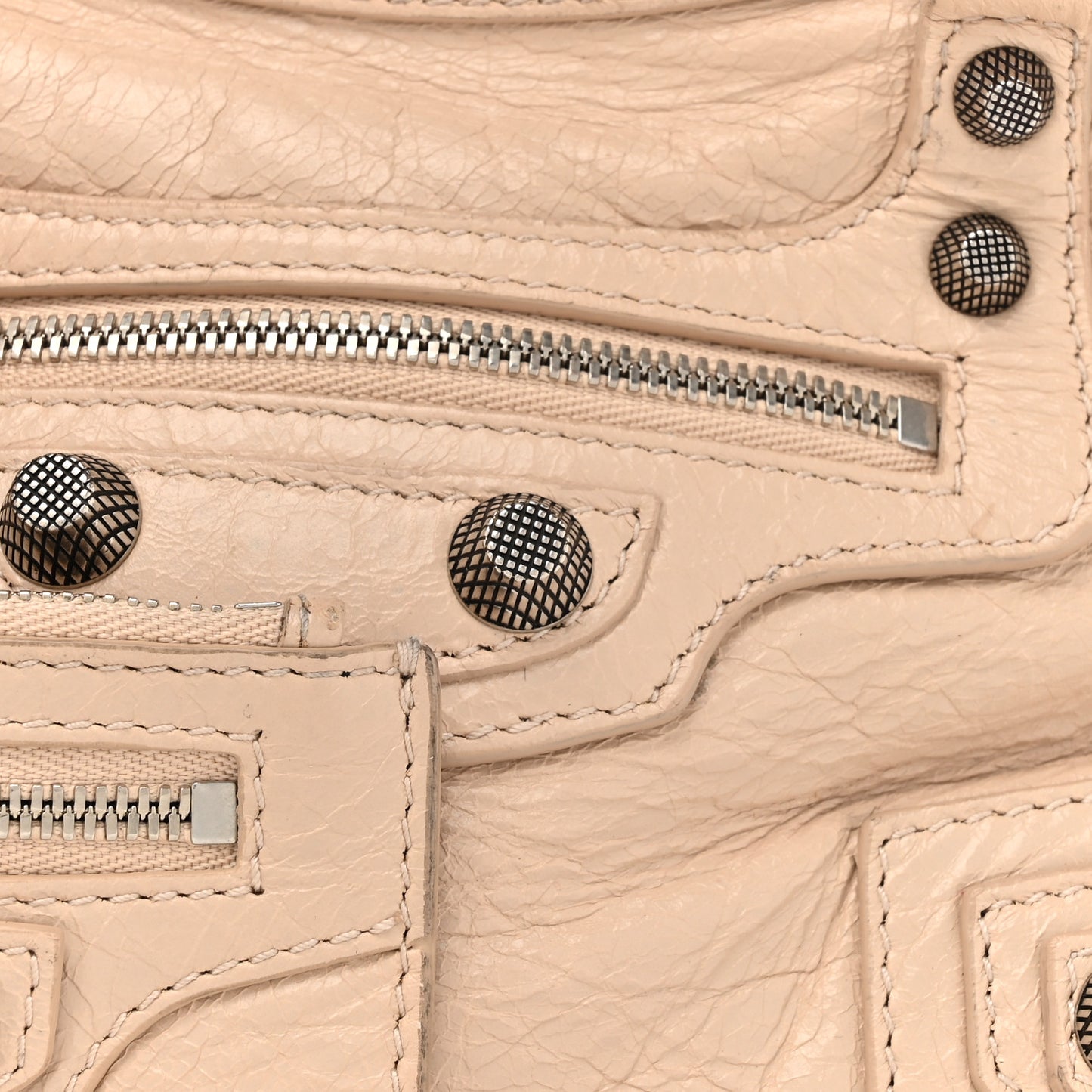 Agneau Arena Neo Cagole Handbag XS Sand Beige