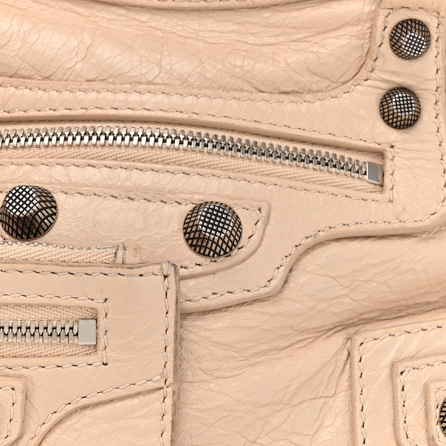 Balenciaga Agneau Arena Neo Cagole Handbag XS Sand Beige 10 of 25