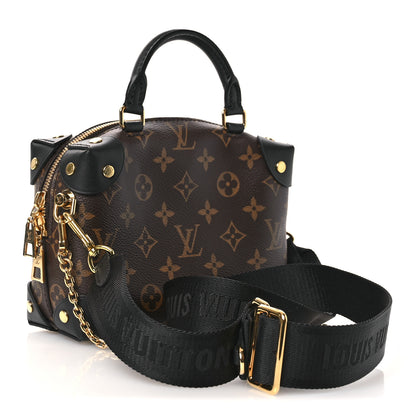 Louis Vuitton Monogram Petite Malle Souple Black 3 of 10