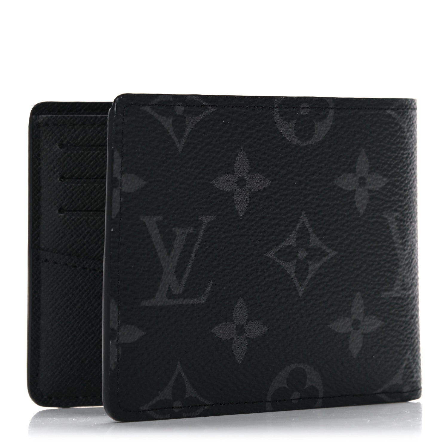 Louis Vuitton Monogram Eclipse Slender Wallet 3 of 8