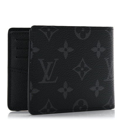 Louis Vuitton Monogram Eclipse Slender Wallet 3 of 8