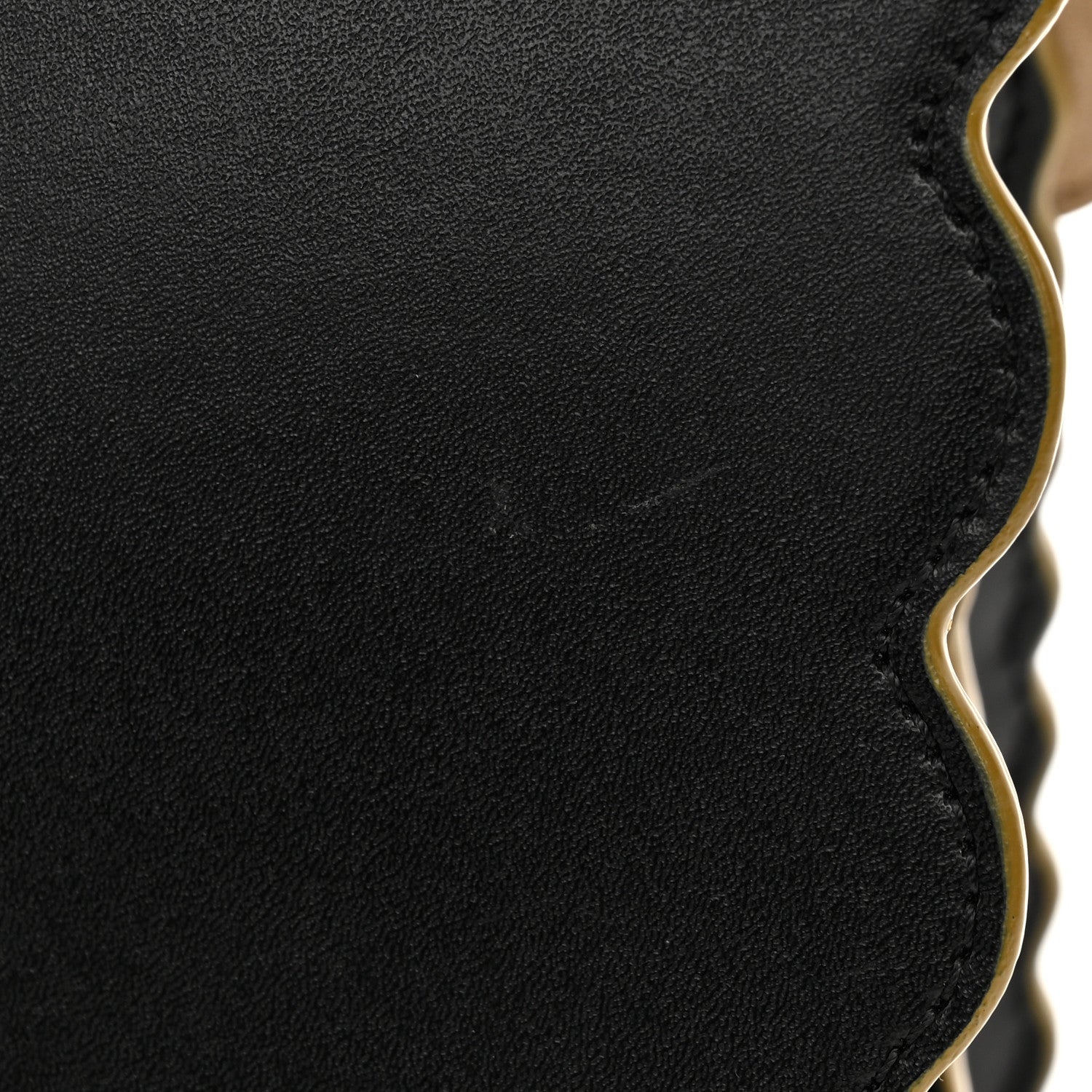 Fendi Vitello Liberty Scalloped Studded Kan I Shoulder Bag Black 15 of 21