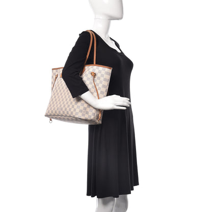 Louis Vuitton Damier Azur Neverfull MM 2 of 26