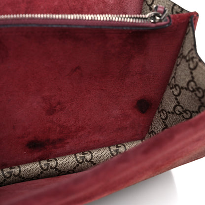 Gucci GG Supreme Monogram Blooms Small Dionysus Shoulder Bag Beige Multicolor Dry Rose 21 of 22