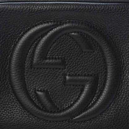 Gucci Pebbled Calfskin Small Soho Disco Bag Black 11 of 12
