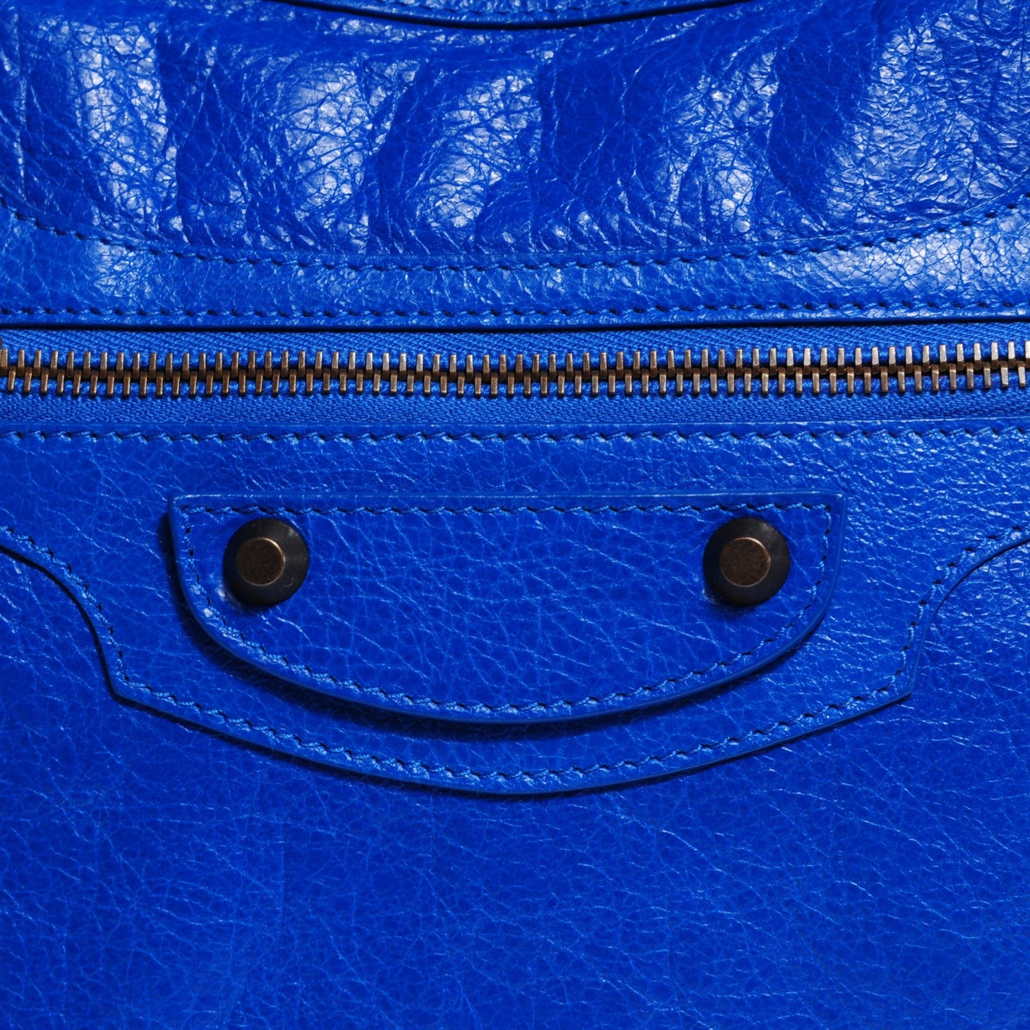 Balenciaga Agneau Classic Hardware City Bleu Lazuli 11 of 14