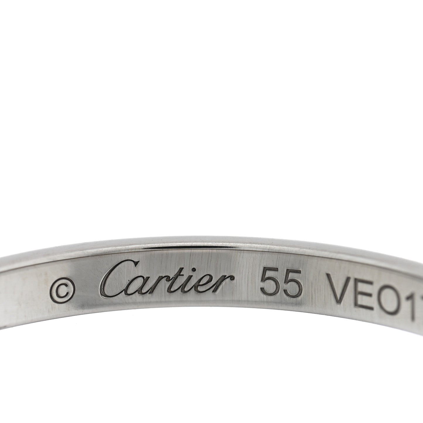 Platinum 2mm 1895 Wedding Band Ring 55 7.25