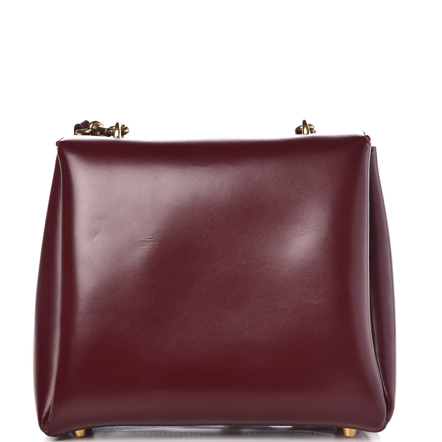 Calfskin St. Marc Shoulder Bag Burgundy