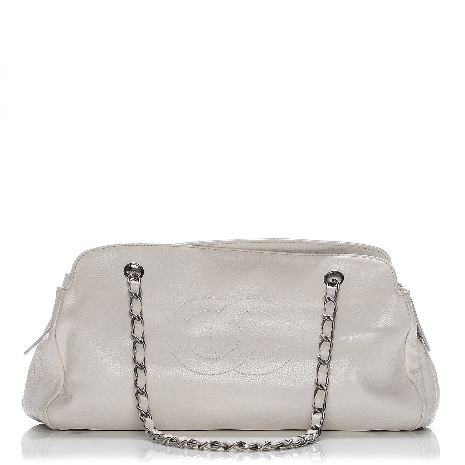 Chanel Caviar 31 CC Shoulder Bag White 1 of 10