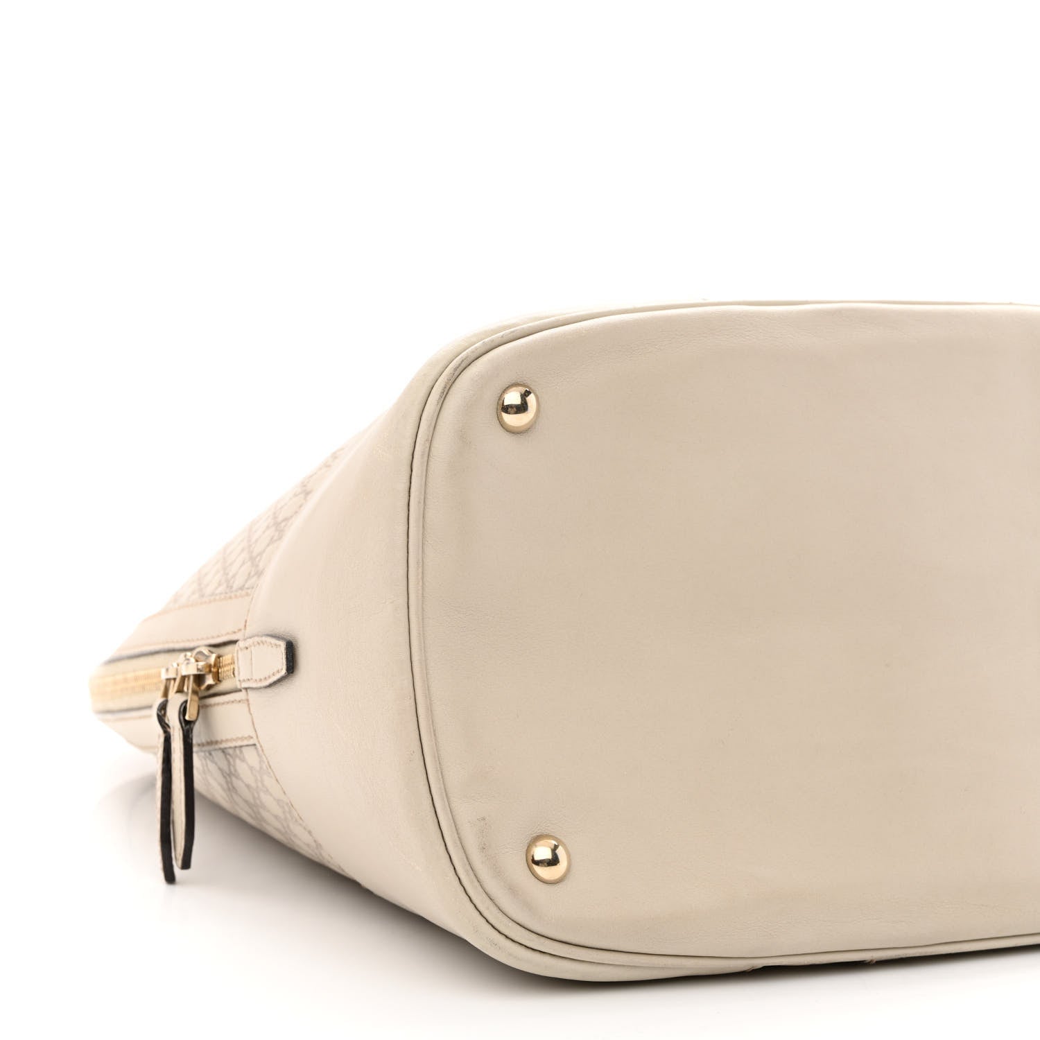 Gucci Microguccissima Large Nice Top Handle Dome Bag Beige 9 of 11