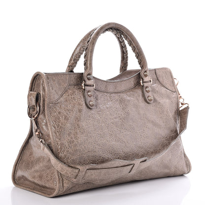 Balenciaga Agneau Giant 12 Rose Gold Hardware City Gris Poivre 4 of 10