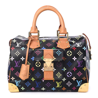 Louis Vuitton Monogram Multicolor Speedy 30 Black 1 of 4