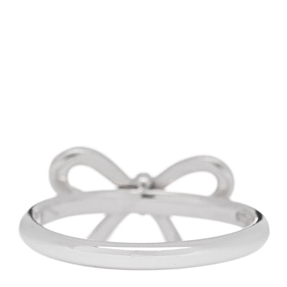 Tiffany Sterling Silver Bow Ring 53 6.5 3 of 4