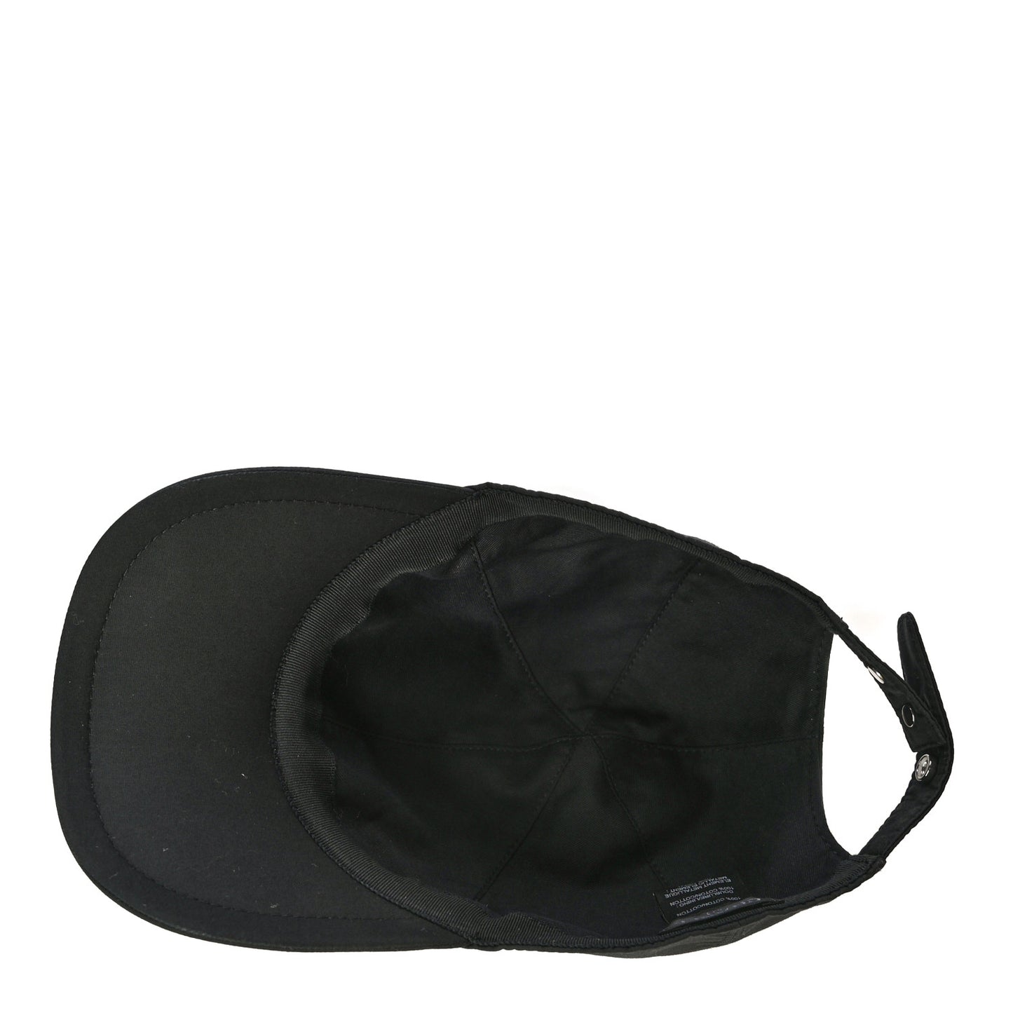 Cotton CC Cap Hat Black