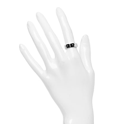 Cartier 18K White Gold 5.5mm LOVE Ring 51 5.75 2 of 5