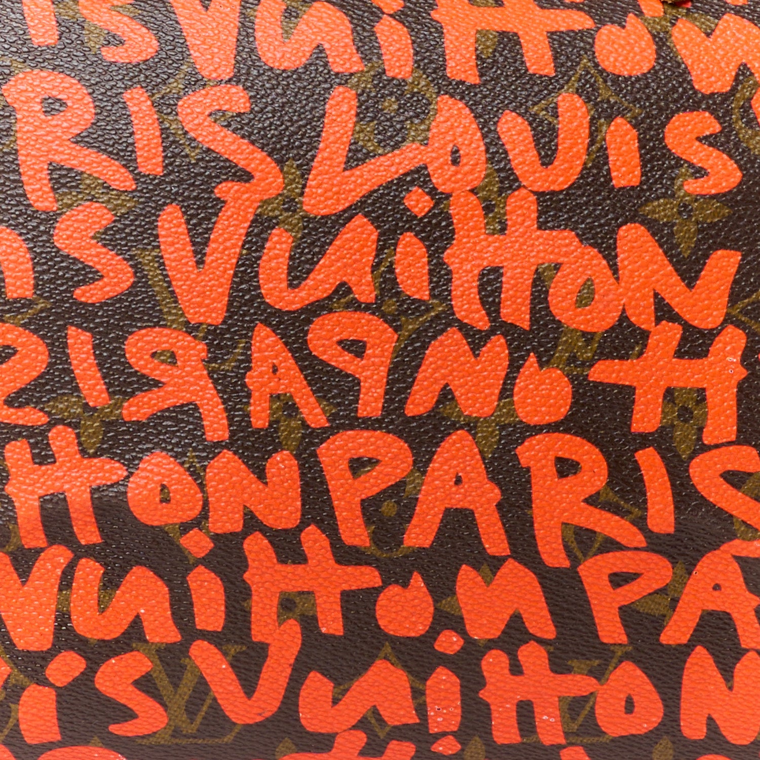 Louis Vuitton Monogram Graffiti Speedy 30 Orange 9 of 20