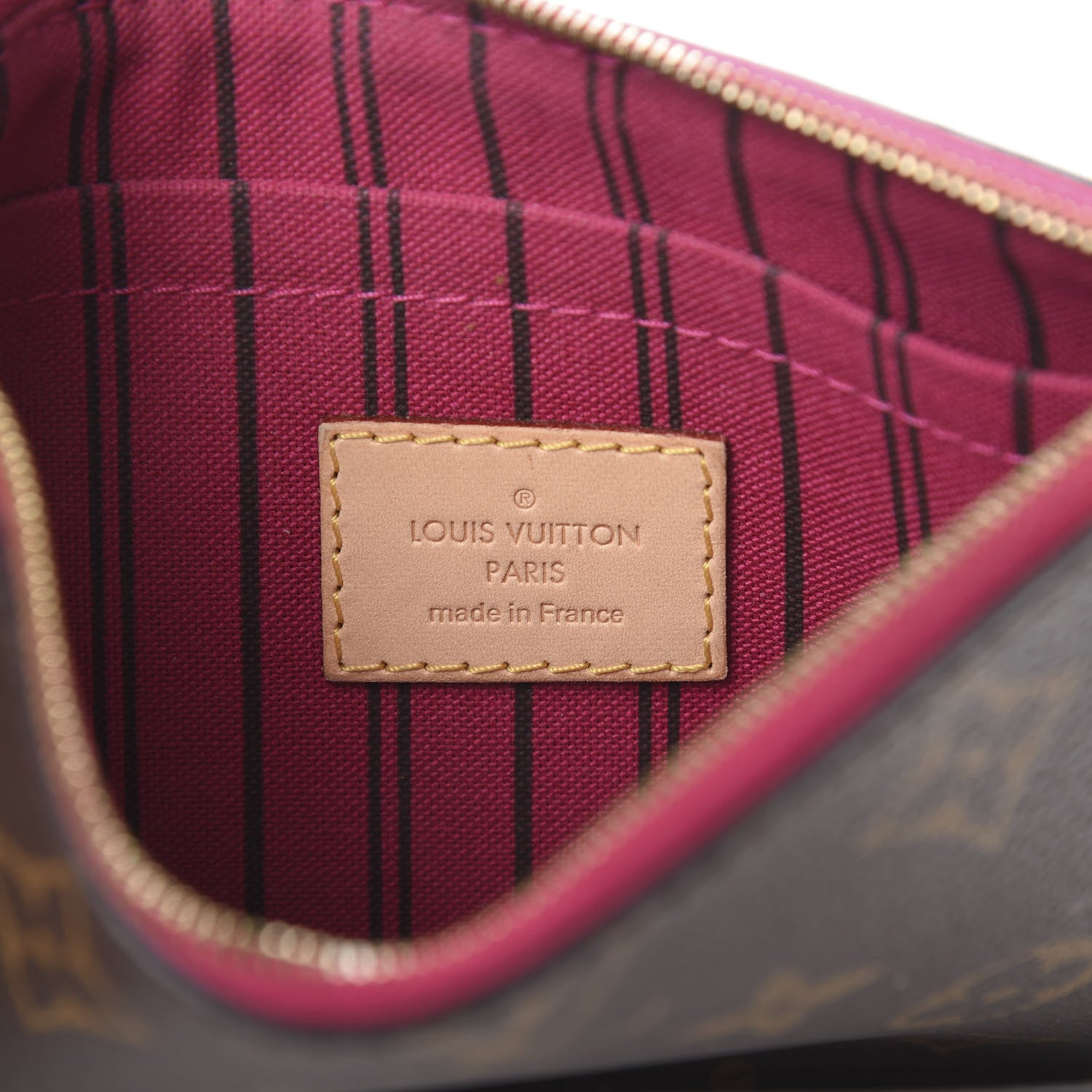 Louis Vuitton Monogram Neverfull PM Pochette Pivoine 6 of 11